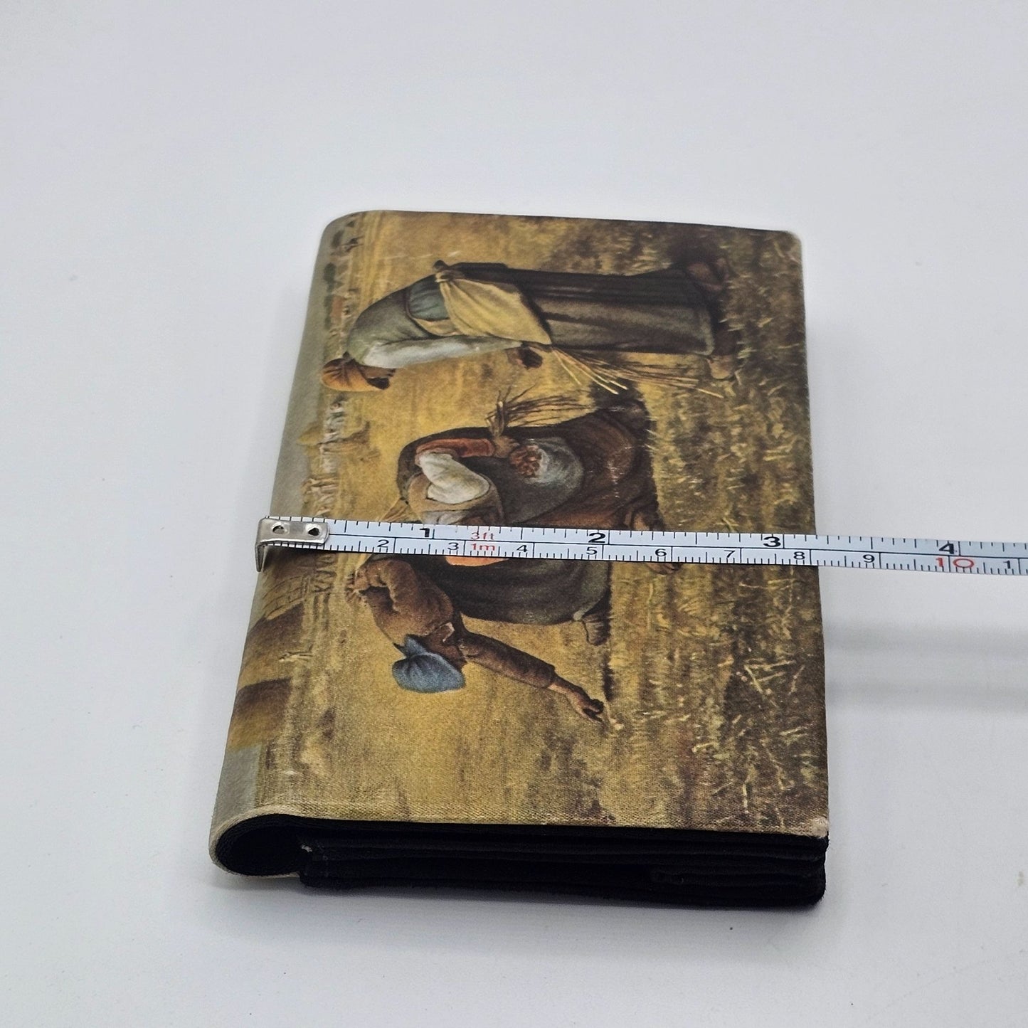 Vintage Italian Wallet With The Gleaners Print