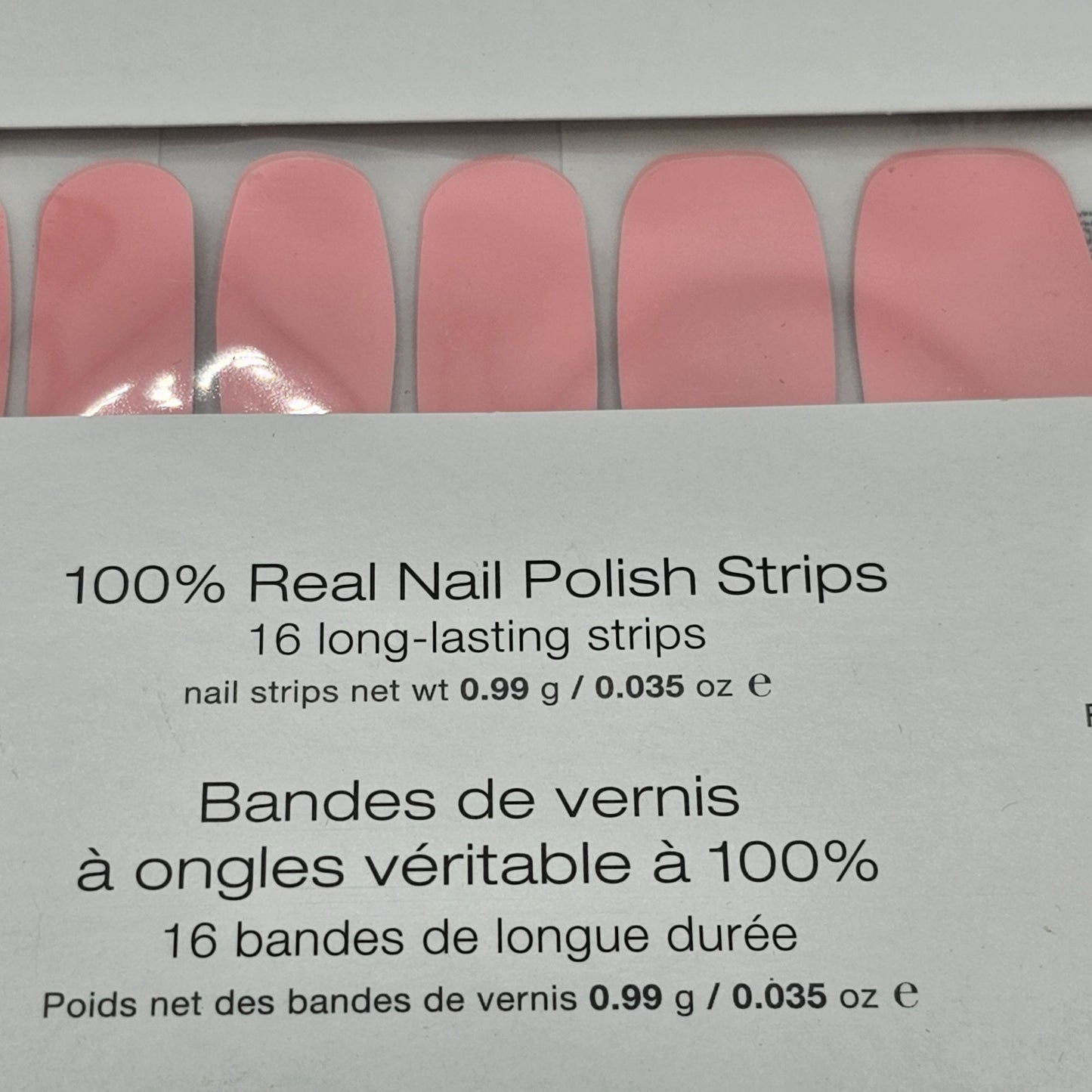 Color Street Charleston Blush Discontinued Nail Polish Strips