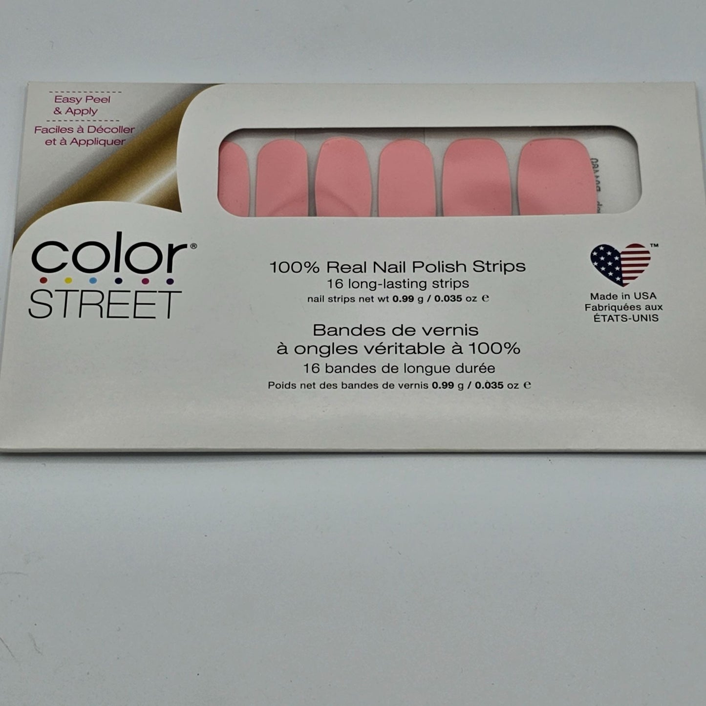 Color Street Charleston Blush Discontinued Nail Polish Strips