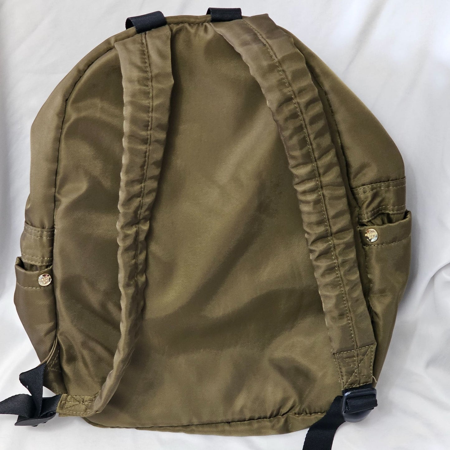 Madden Girl Olive Green Nylon Backpack Bookbag