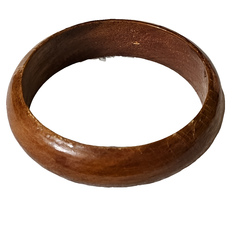 Wood Vintage Bangle Bracelet