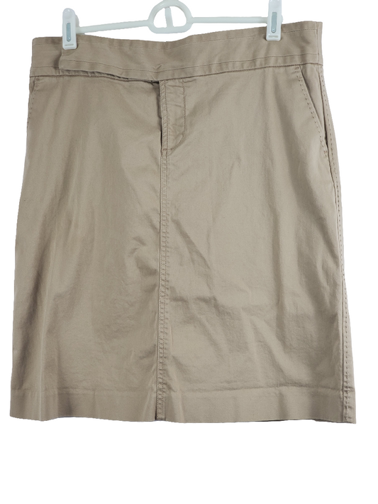 Old Navy Khaki Skirt Size 6