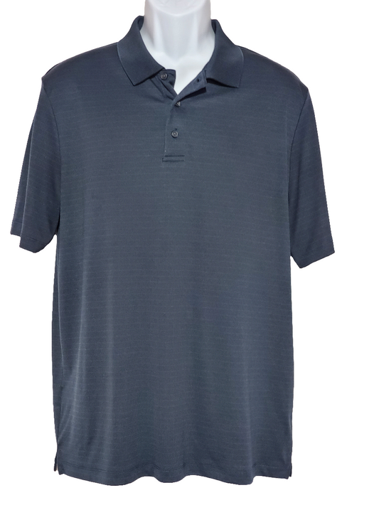 Perry Ellis Portfolio Active Polo Navy Blue Size L