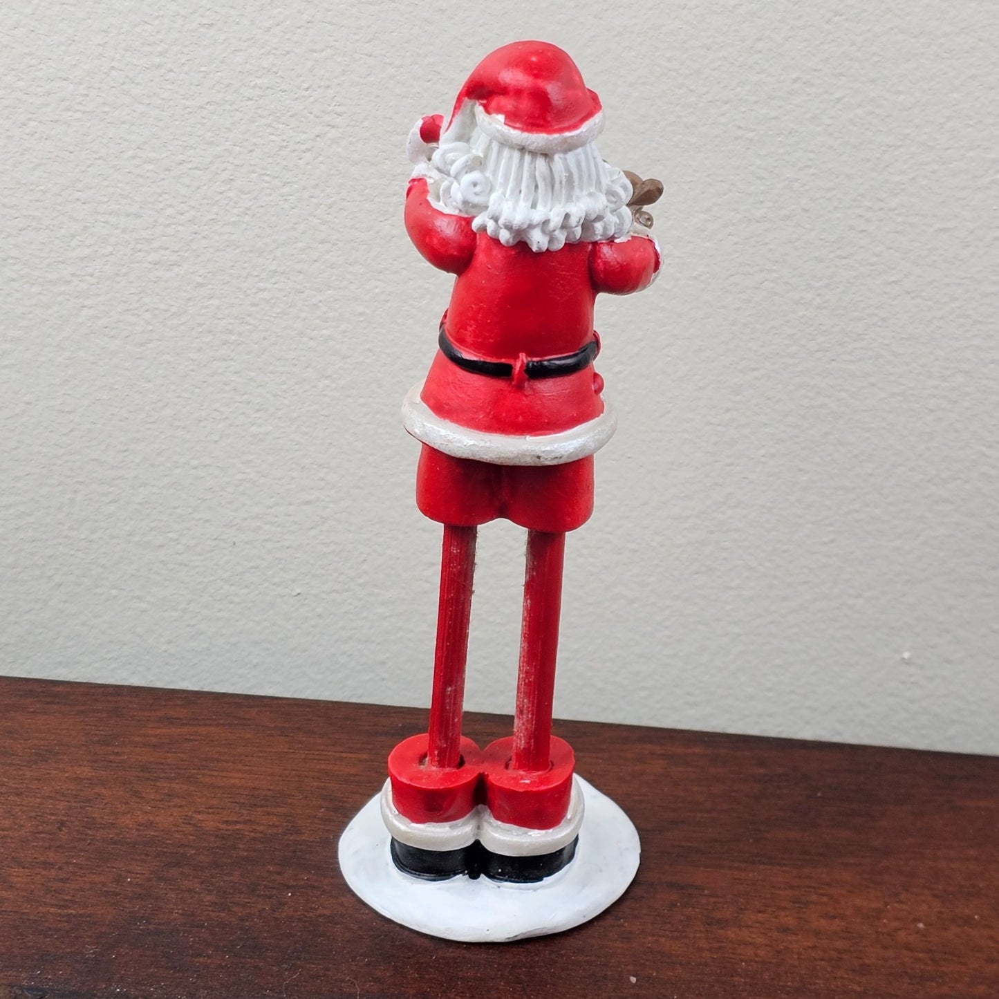 Holiday World Bazaar Resin Santa Claus Christmas 6 inch Standing Figurine