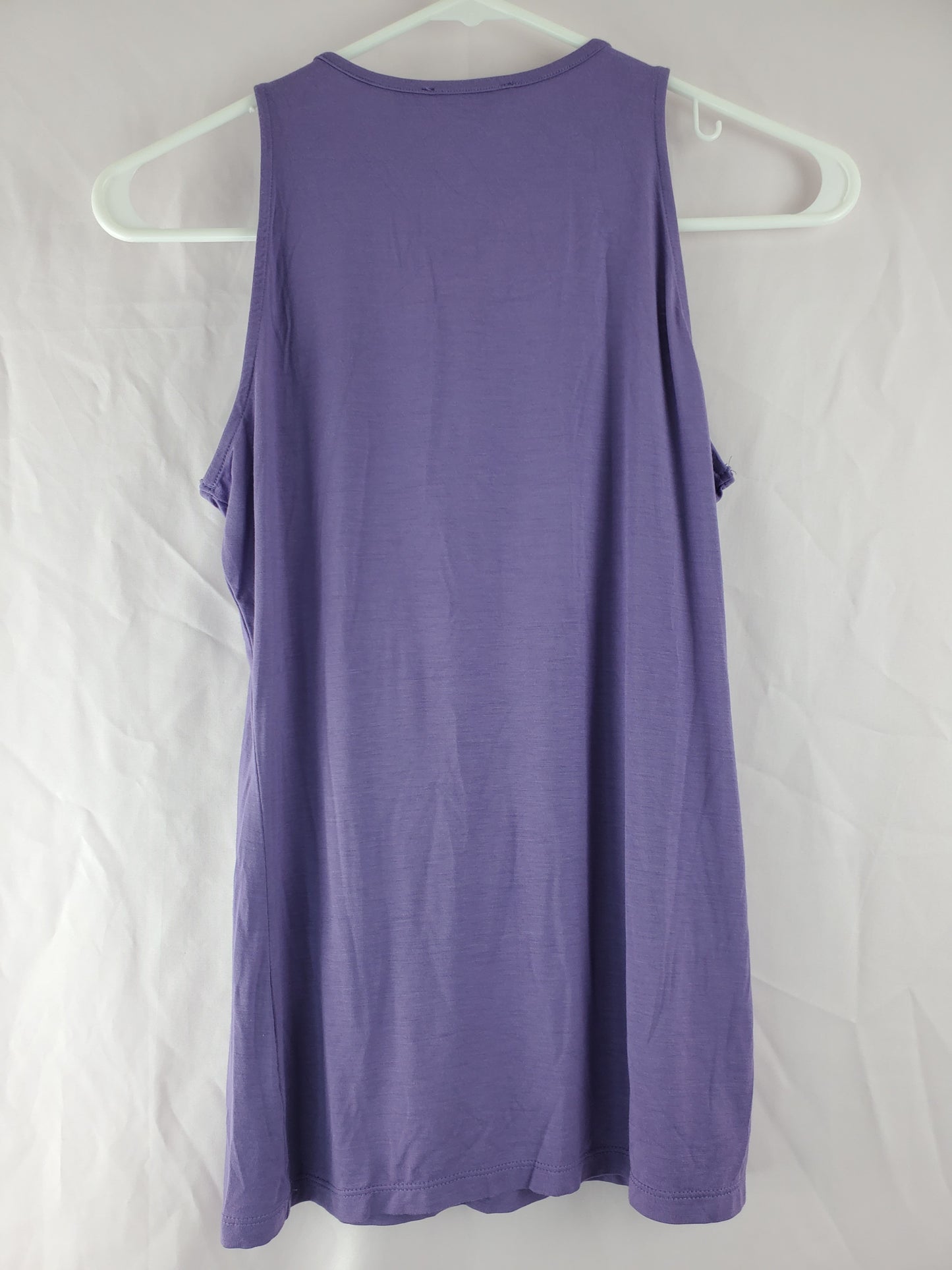 The Limited Purple Ruffled Blouse