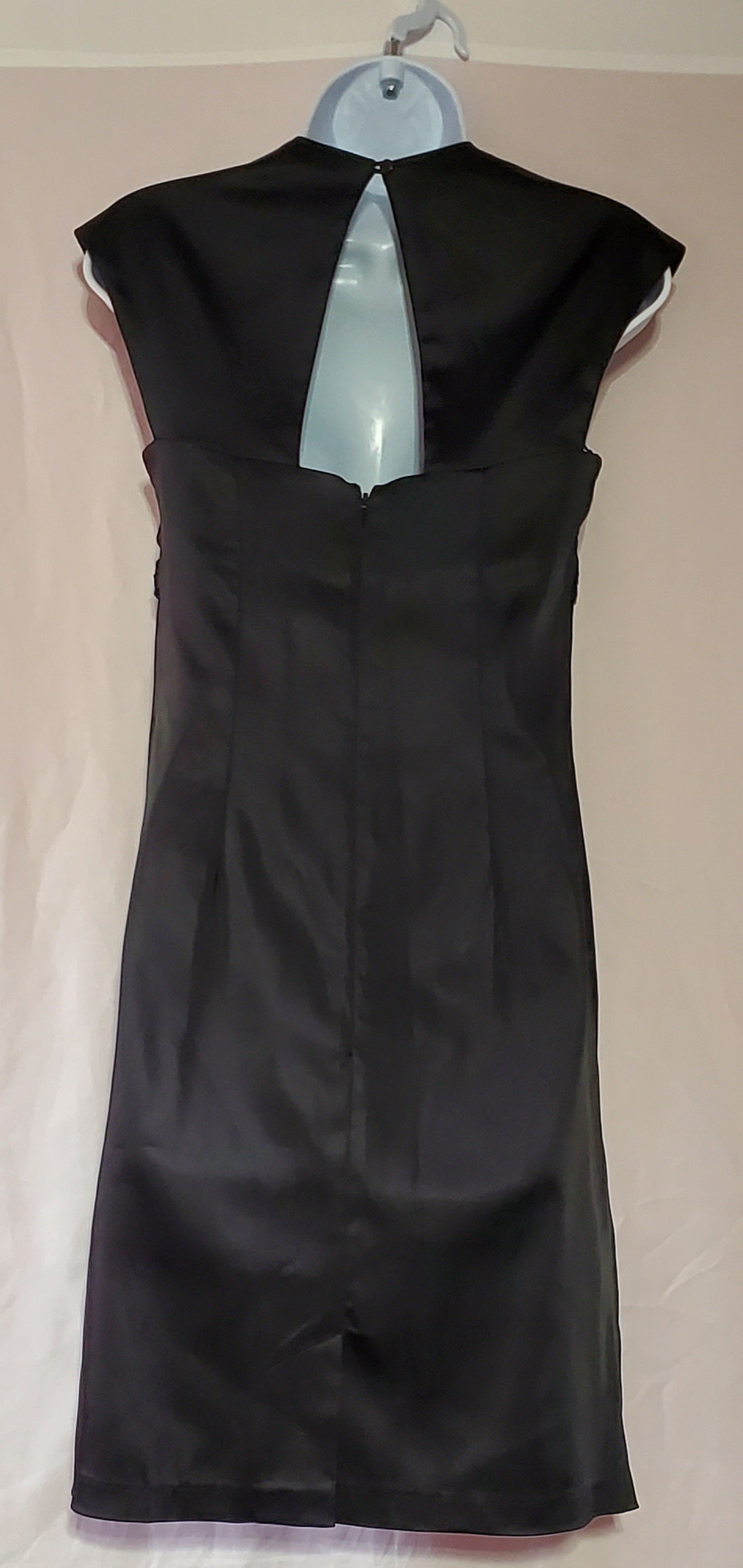 Formal NWT Scott McClintock Black White Prom Wedding Black Tie Event Dress