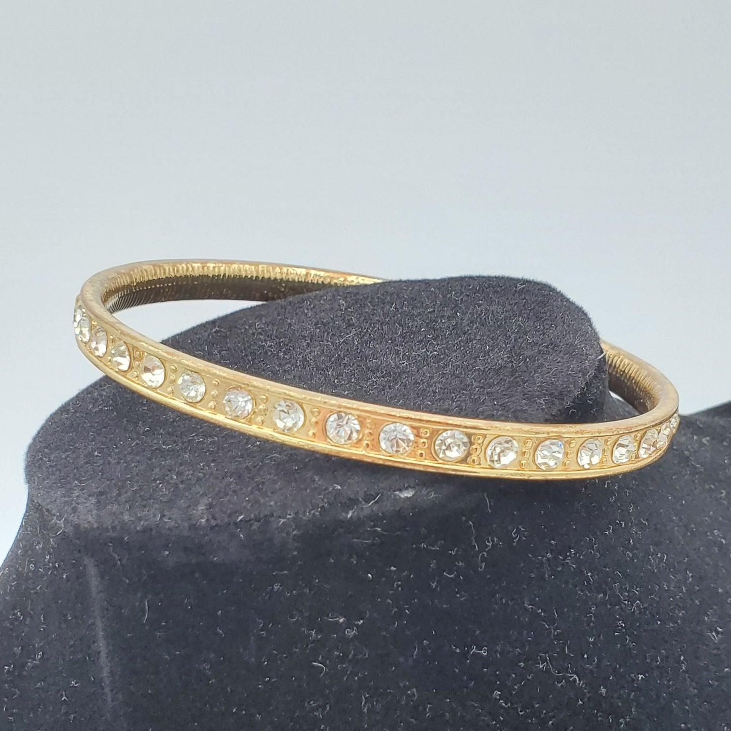 Bangle Bracelet Inlaid Crystal Rhinestones