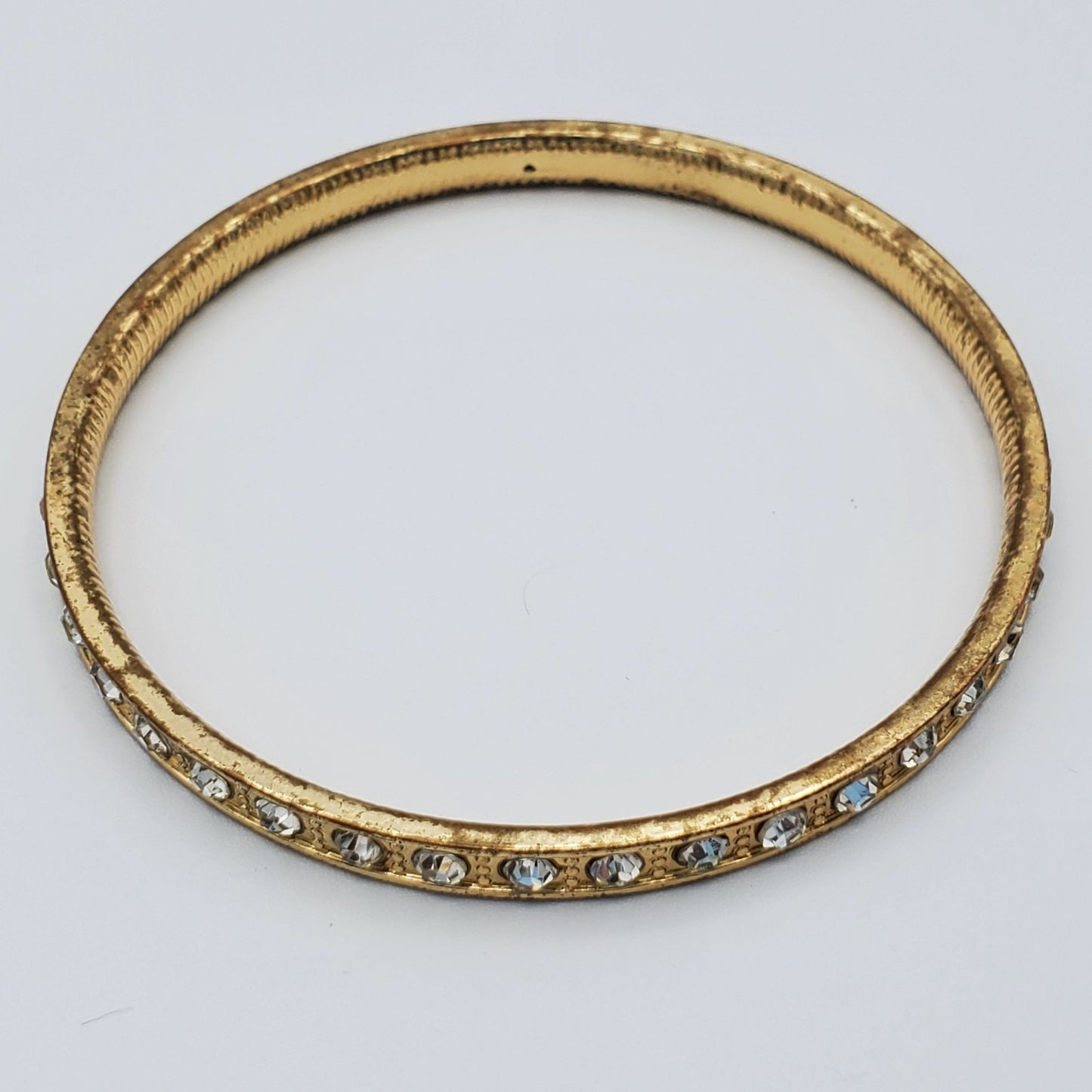 Bangle Bracelet Inlaid Crystal Rhinestones